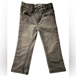 Old Navy toddler skinny jeans size 18-24 Mo gray